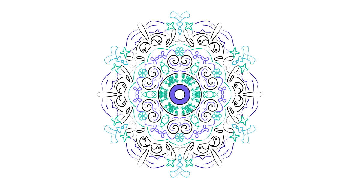 Green & Purple