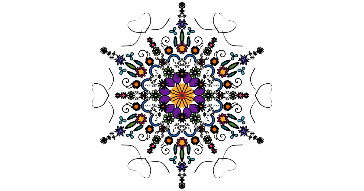 Floral Snowflake