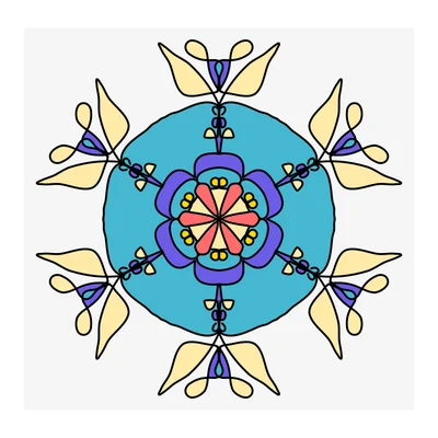 Colourful Mandala