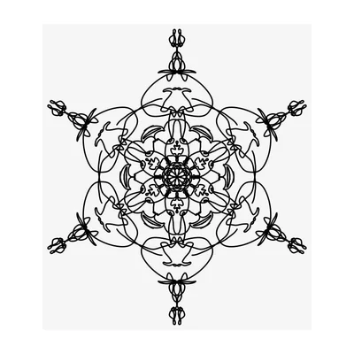 Sketched Mandala